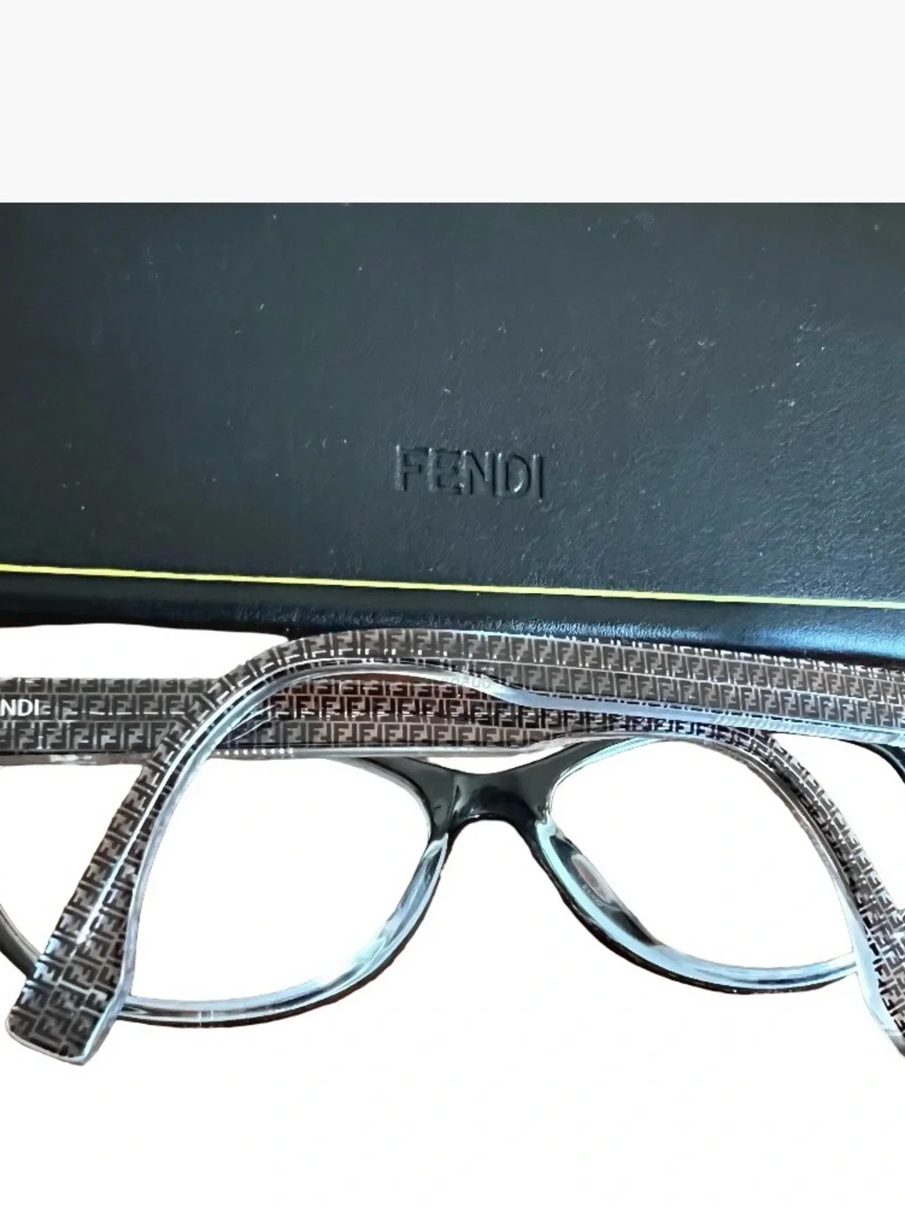 Fendi FF 0109 Eyeglasses Frames & Case Cat Eye